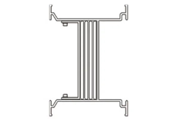 Two-Piece Busduct Housing Structure
