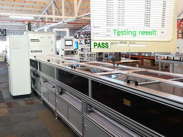 Automatic Busduct Testing Line