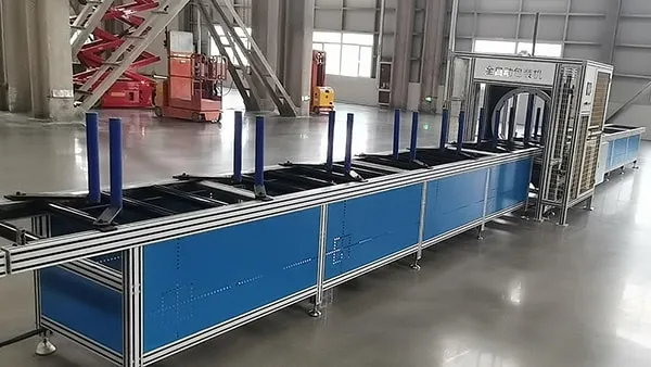 Busduct Packaging Machine (Orbital Wrapping)